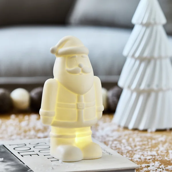 Habitat Light Up Santa Nightlight Christmas Table Decoration