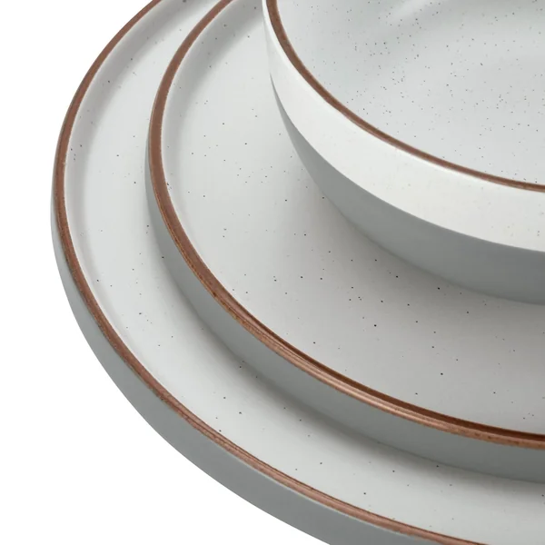 Habitat Loft Living Speckle 12 Piece Dinner Set - Grey