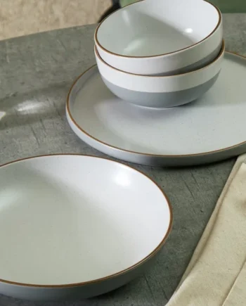 Habitat Loft Speckle 12 Piece Dinner Set - Grey