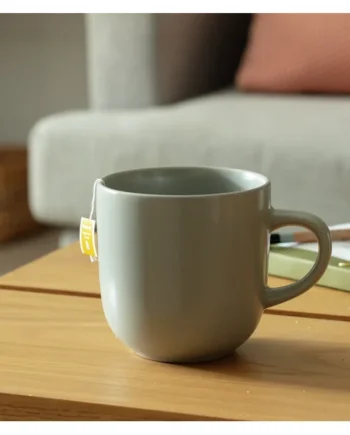 Habitat Matte Glaze Set of 4 Stoneware Mugs - Grey
