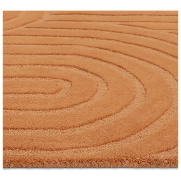 Habitat Mirage Carved Ginger Rug - 120x170cm