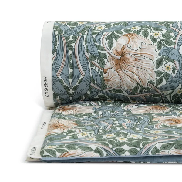 Habitat Morris & Co. Pimpernel Quilted Throw-Blue -200x150cm