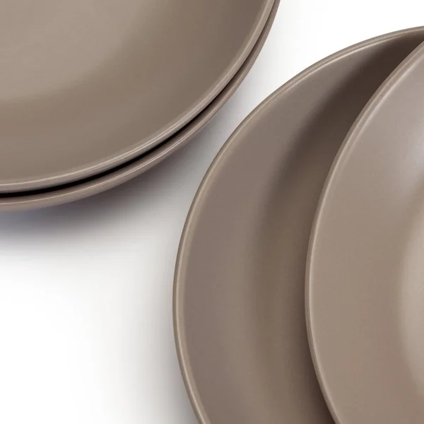 Habitat Mushroom 4 Piece Stoneware Pasta Bowl