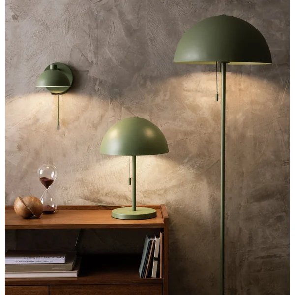 Habitat Mushroom Steel Wall Light - Green