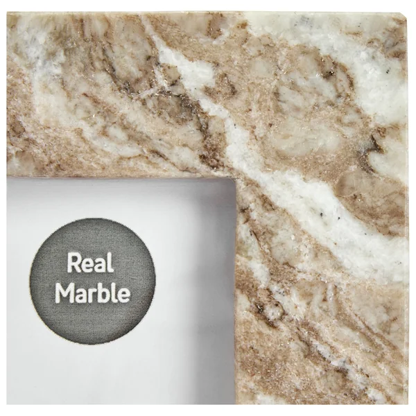 Habitat Natural Marble Picture Frame - 4x4"