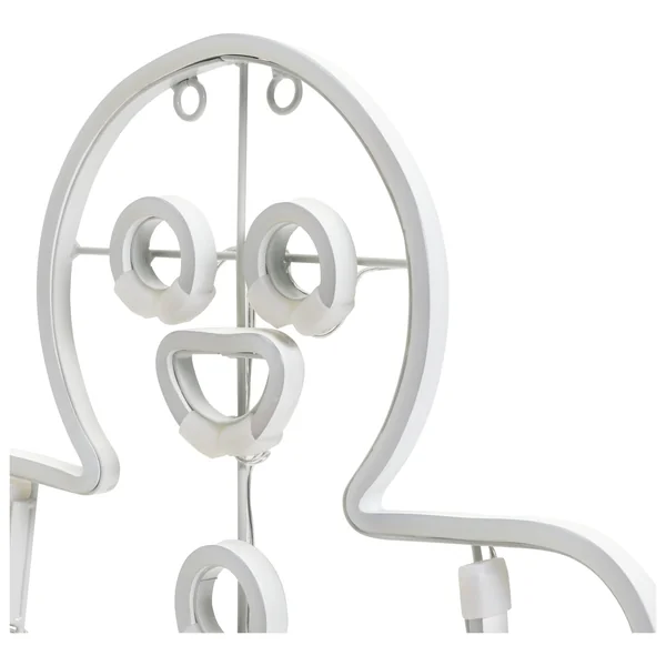 Habitat Neon Effect Gingerbread Shaped Christmas Lights