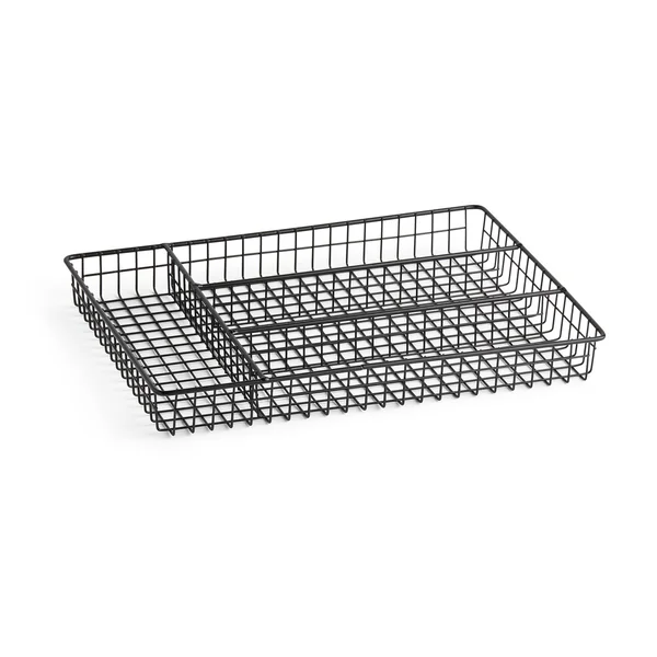 Habitat Nevin Cutlery Tray - Black
