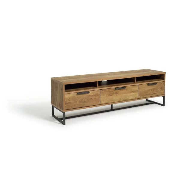 Habitat Nomad 3 Drawer TV Unit - Natural