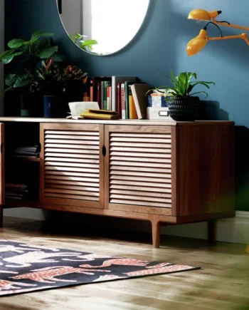 Habitat Oiled Slatted Sideboard - Natural