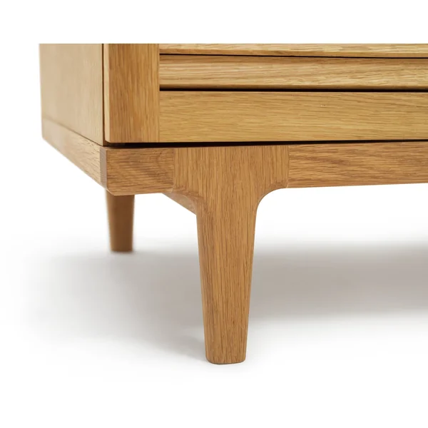 Habitat Oiled Slatted Sideboard - Natural