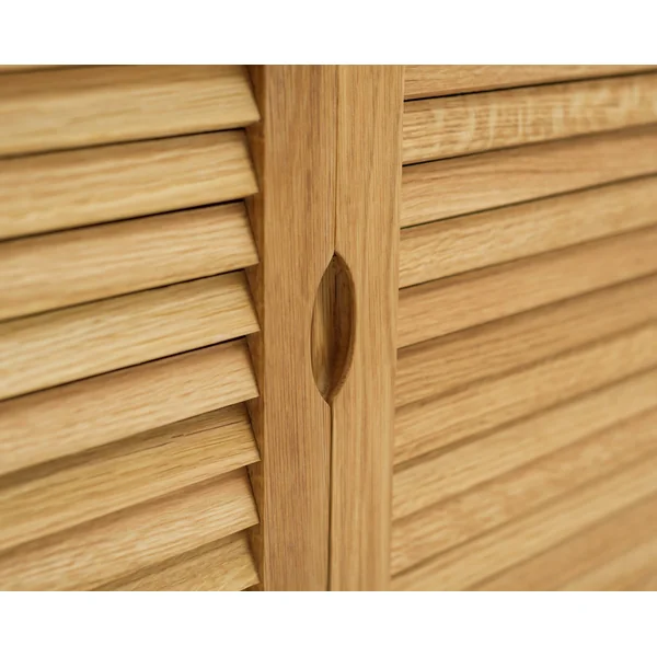 Habitat Oiled Slatted Sideboard - Natural