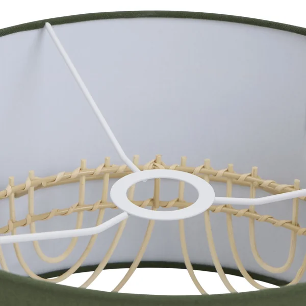 Habitat Olive Two Tier Scallop Easy Fit Lampshade - 35cm
