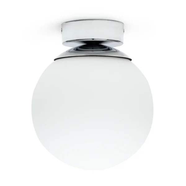Habitat Opal Glass Bathroom Flush Ceiling Light - White