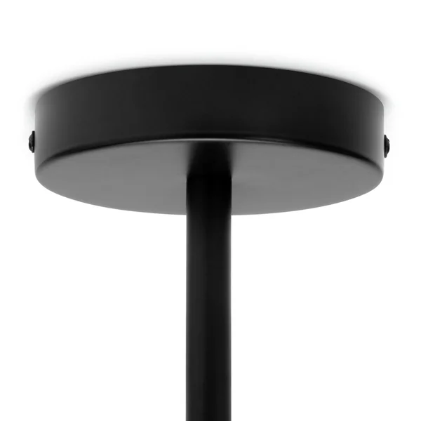 Habitat Opal Metal Bathroom Flush Ceiling Light - Black