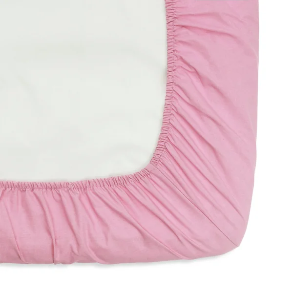 Habitat Polycotton Pink Fitted Sheet - Toddler