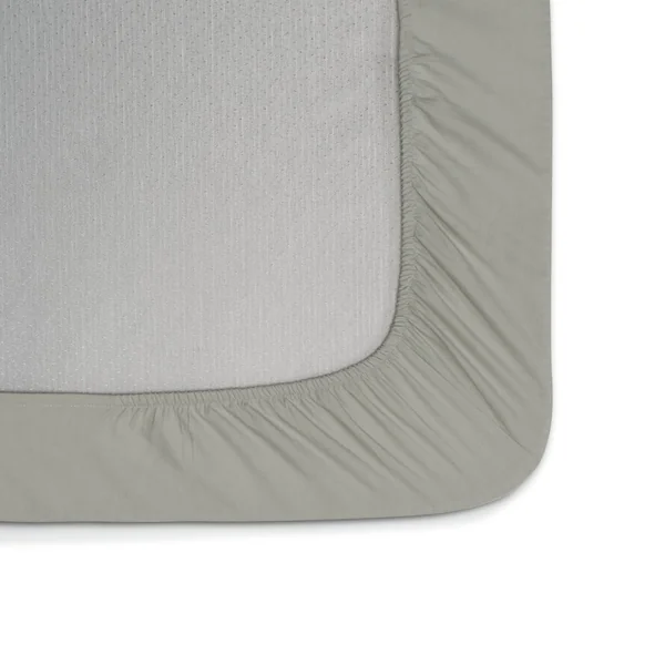 Habitat Polycotton Sage Fitted Sheet - Single