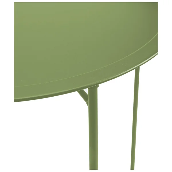 Habitat Pula Folding Metal Garden Side Table - Green