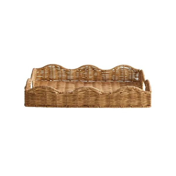 Habitat Rattan Coffee Table Tray - Natural