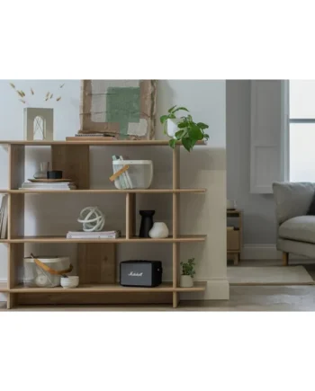Habitat Raymond Wide Bookcase - Oak