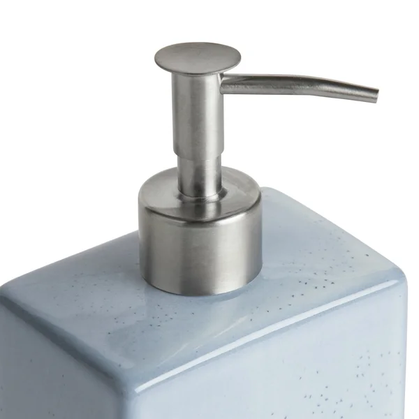 Habitat Reactive Glaze Ceramic Soap Dispenser - Blue