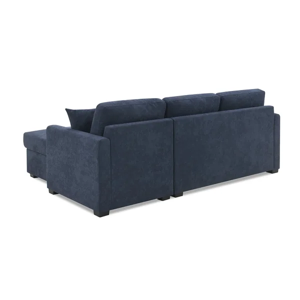 Habitat Reagan Right Hand Storage Chaise Sofa Bed - Navy