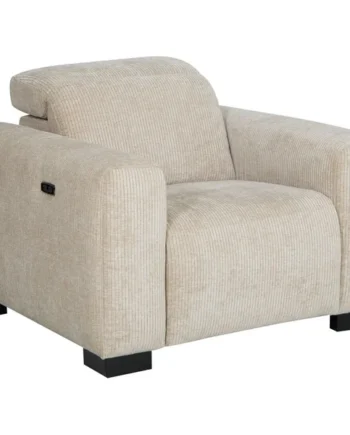 Habitat Reggie Fabric Recliner Chair - Beige