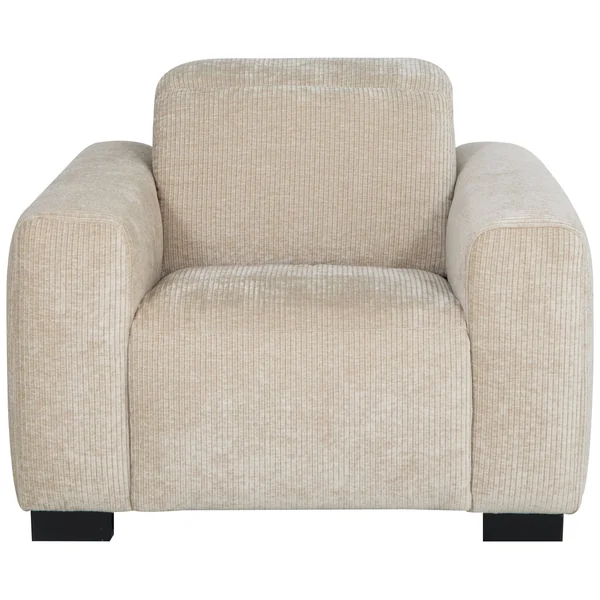 Habitat Reggie Fabric Recliner Chair - Beige