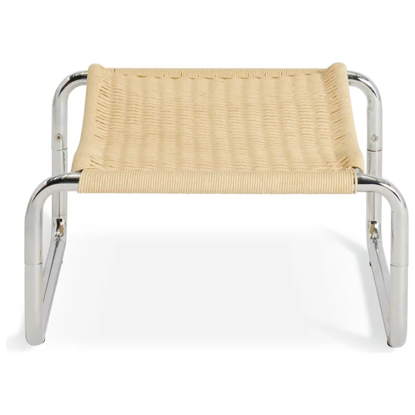 Habitat Ronan Chair & Footstool - Natural