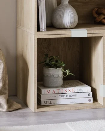 Habitat Rubrics Modular Single Square Shelf Unit - Oak