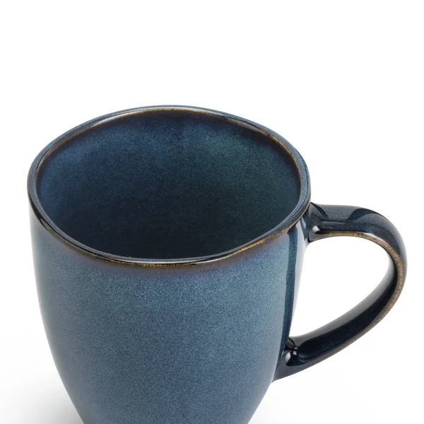 Habitat Set of 4 Reactive Stoneware Mugs - Navy