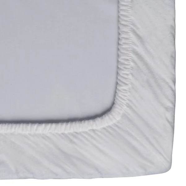 Habitat Soft and Cosy Brushed Cotton White Fitted Sheet - S