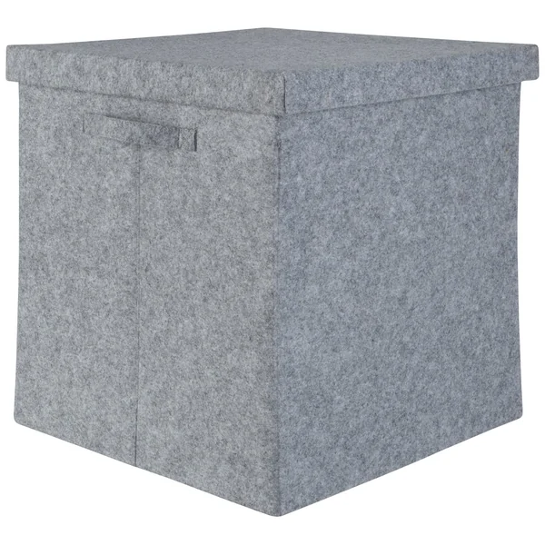 Habitat Square 40cm Felt Storage Box with Lid