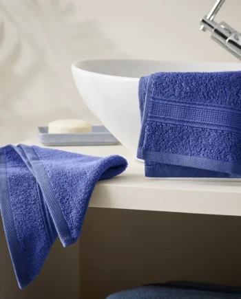 Habitat Supersoft 2 Pack Face Cloth - Cobalt