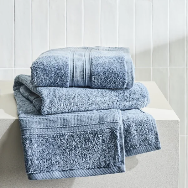 Habitat Supersoft 2 Pack Hand Towel - Rustic Blue