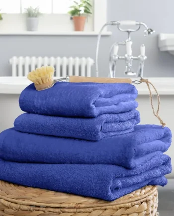 Habitat Supersoft 4 Piece Towel Bale - Cobalt