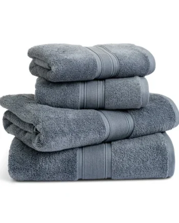 Habitat Supersoft 4 Piece Towel Bale - Rustic Blue