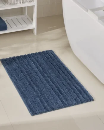 Habitat Supersoft Quick Dry Bath Mat - Denim