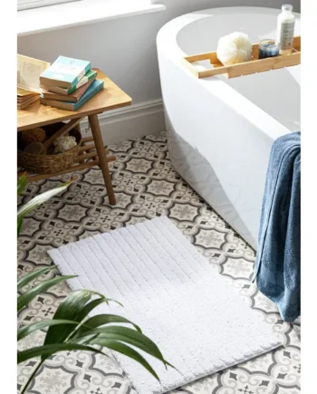 Habitat Supersoft Quick Dry Bath Mat - White