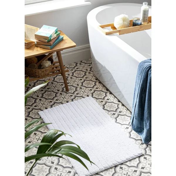 Habitat Supersoft Quick Dry Bath Mat - White