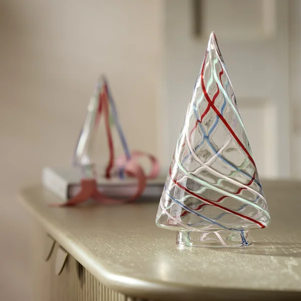 Habitat Swirled Confetti Glass Tree Ornament