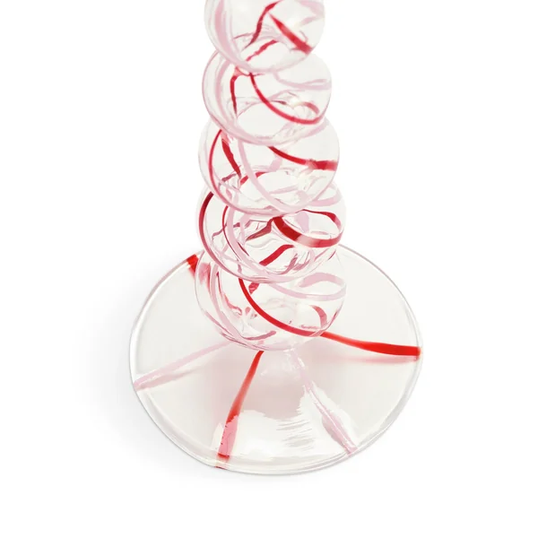 Habitat Swirled Glass Large Candle Stick