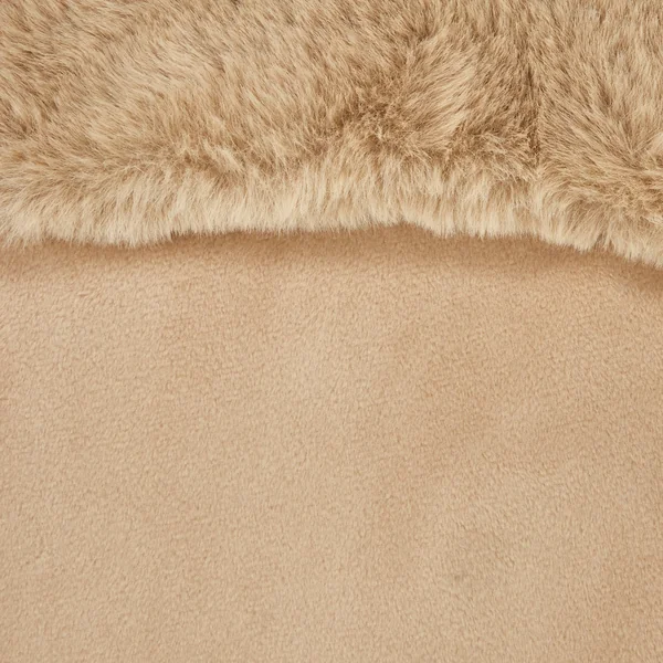 Habitat Taupe Velvet and Faux Fur Christmas Tree Skirt
