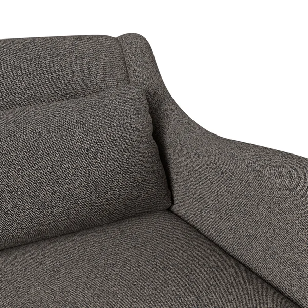 Habitat Turnmill Fabric 3 Seater Sofa - Charcoal - Ash Leg