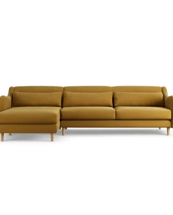 Habitat Turnmill Left Hand Corner Sofa - Gold