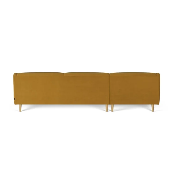 Habitat Turnmill Left Hand Corner Sofa - Gold