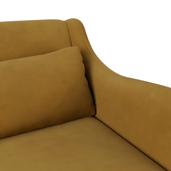 Habitat Turnmill Left Hand Corner Sofa - Gold