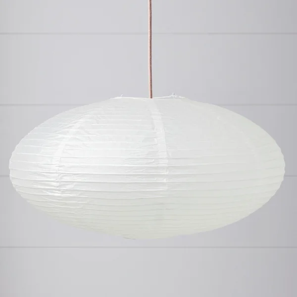 Habitat Varro White Paper Easy Fit Lampshade - 47cm