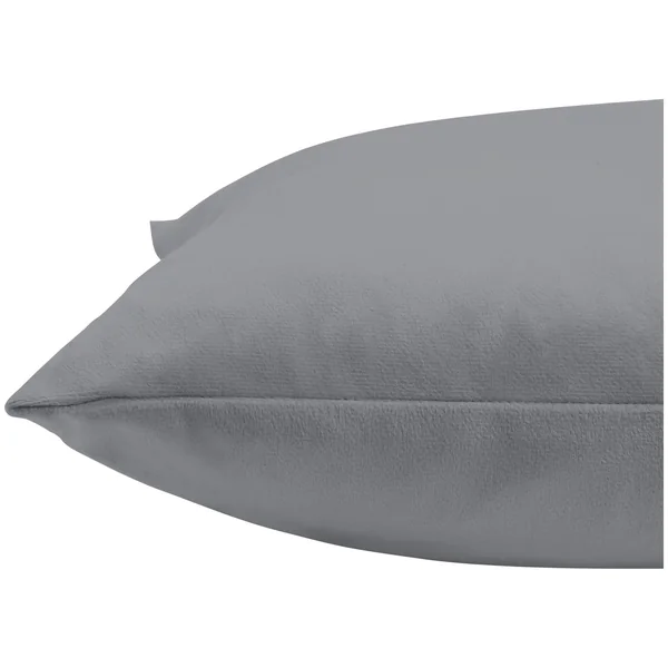 Habitat Velvet Cushion Cover-2 Pack- Slate - 43x43cm
