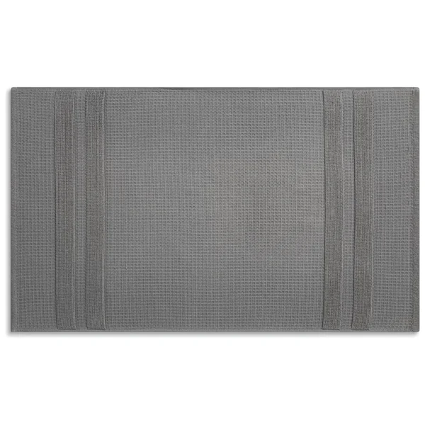 Habitat Waffle Bath Mat - Charcoal