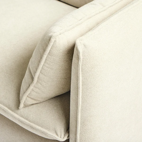 Habitat Willow Fabric 3 Seater Sofa - Natural